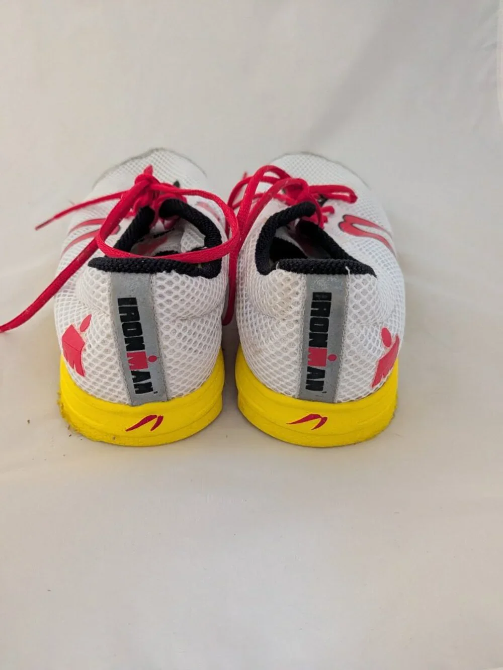Newton Ironman Men's Running Shoes White red Yellow US 9.5